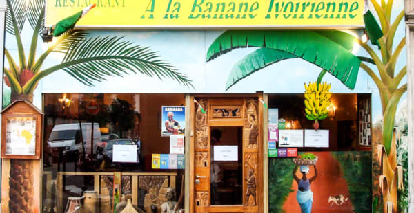 Le restaurant - A la Banane Ivoirienne, Paris