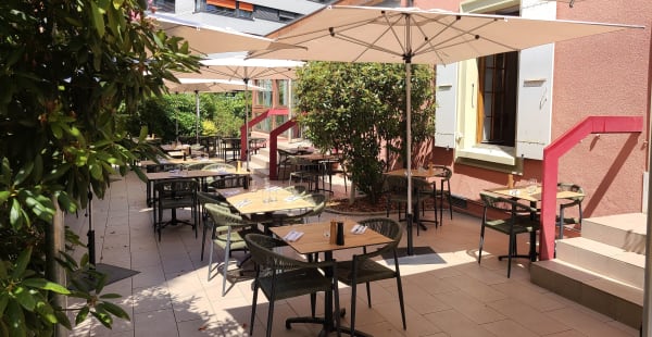 terrasse du restaurant - Le VG - Restaurant des Vieux-Grenadiers, Genève