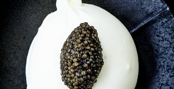 Un incontournable : Burratina et caviar Prunier - Caviar House & Prunier, Genève