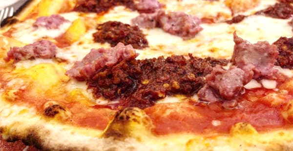 Pizza ‘nduja e salsiccia - Albino, Roma