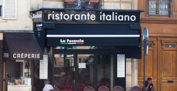 terrasse - La Focaccia, Paris