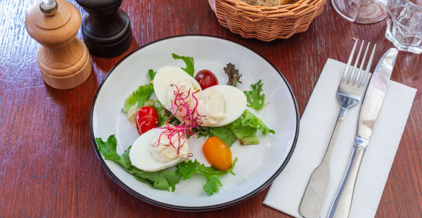 Œuf et mayonnaise maison - Au Détour, Paris