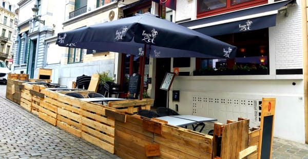 une terrasse au coeur du Sablon  - Le Troisième Acte, Bruxelles