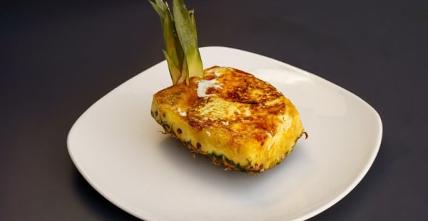 Piña quemada del restaurante Somallao Rivas - Somallao Rivas, Rivas-Vaciamadrid