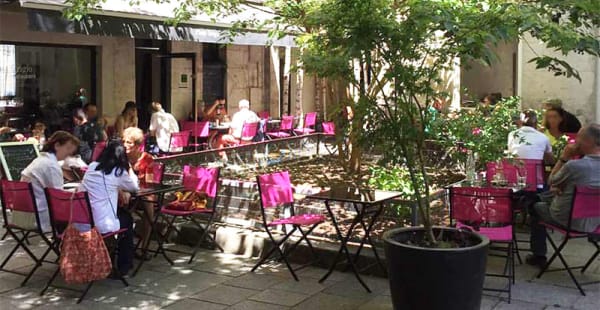 Vue de la terrasse - PINOT GRIGIO, Paris