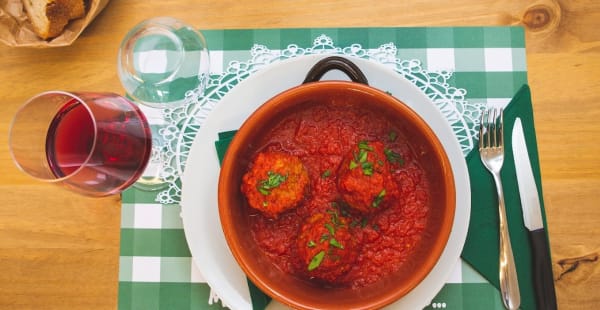 le polpette de nonna - A Casa de Nonna, Roma