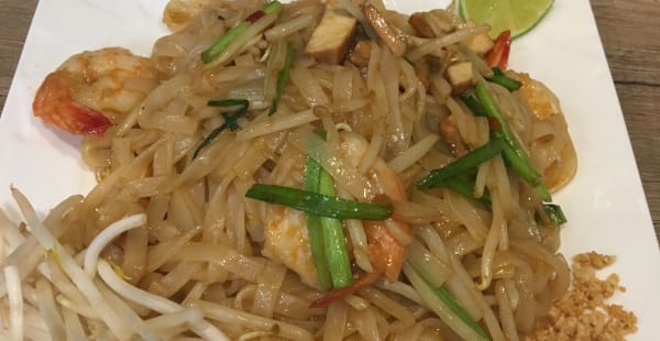 Pad Thai aux crevettes  - Pho Dupin, Paris