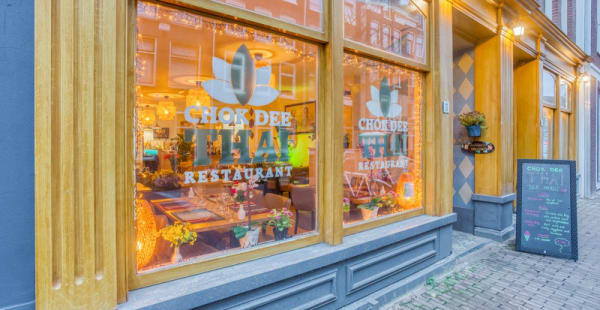 Ingang - Chok Dee Thai Restaurant, Amsterdam