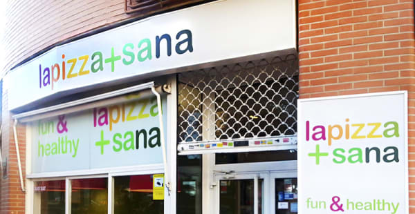 Entrada - Lapizza+sana, Madrid