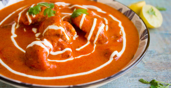 Butter Chicken uno de los platos más popular del norte del India - Bombay spicy, Barcelona