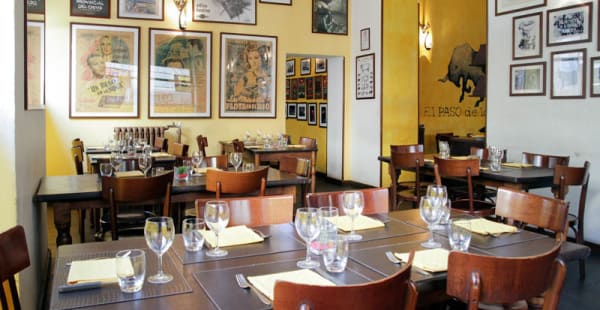 Sala del ristorante - El Paso de los Toros, Milano