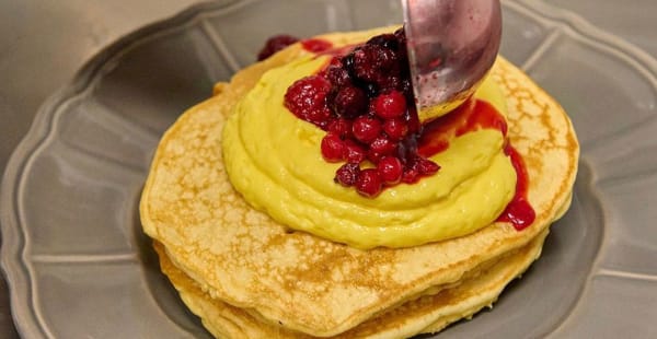 Pancakes frutti di bosco e mascarpone  - Pop's Roma, Roma