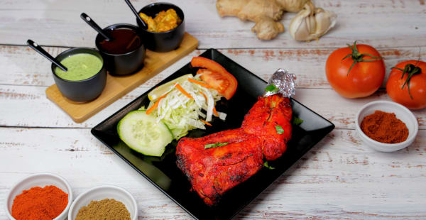 Chicken Tandoori - La Cuisine de l'Himalaya, Paris