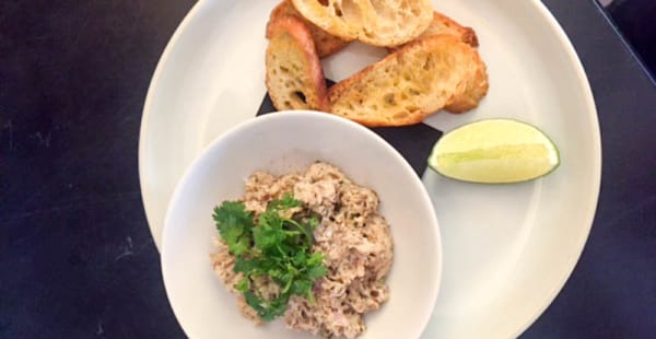 Rillettes de sardines légères au citron - Bel-Ami, Paris