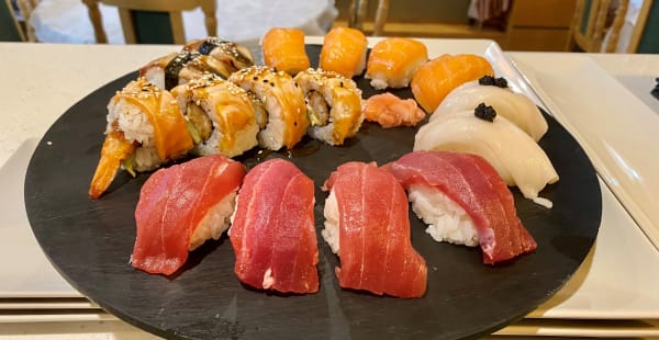 sushi que han pedido los clientes - Yorokobi, Madrid