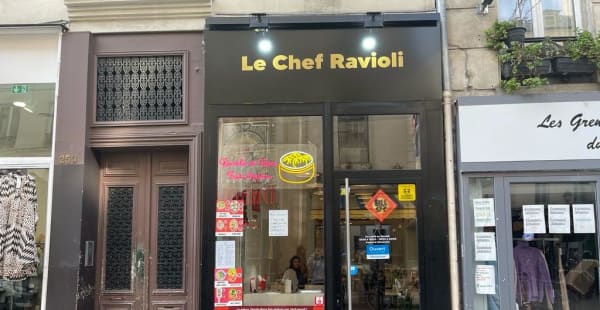 Le chef ravioli, Paris