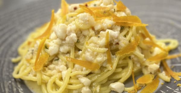 Tonnarelli dentice e bottarga - Il Ristoro, Roma