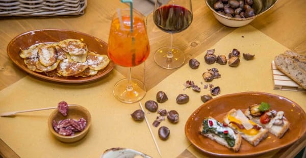 Aperitivo e castagne - Moka&Padelle, Roma