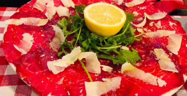 carpaccio - Trattoria Dell'Isola, Paris