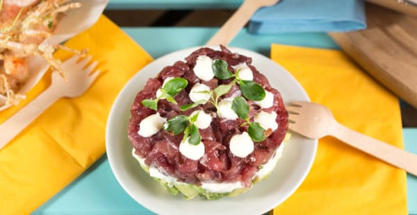 Tartare de tonno - O Rei do Marisco, Roma