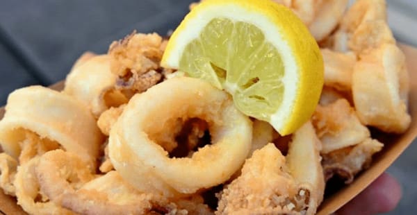 Fritto di calamari - O Rei do Marisco, Roma