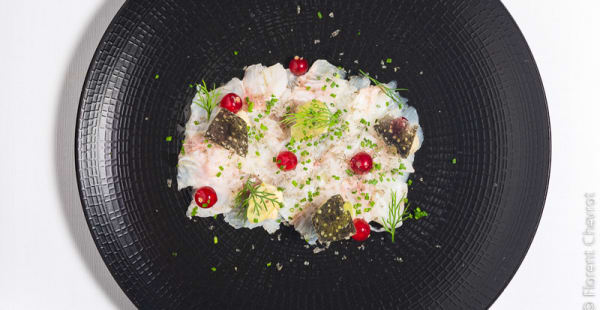 Carpaccio de Bar - Le Sauvage, Paris