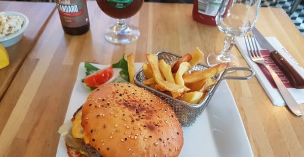 plat - La Factory Burger, Paris