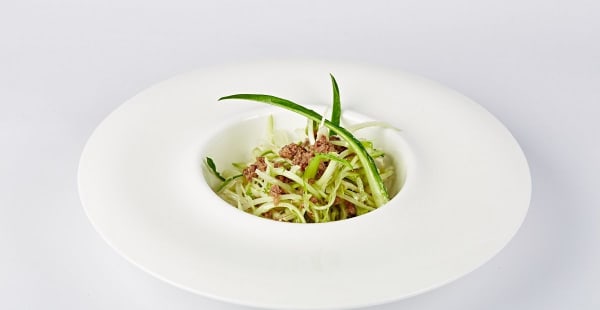 puntarelle alla romana con acciughe - Ristorante Replay, Milano