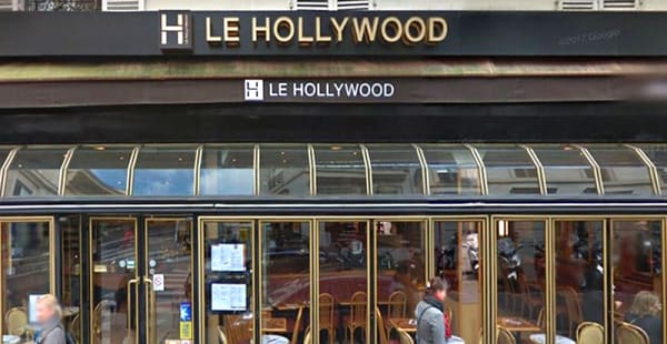 Ancienne façade du restaurant - Le Hollywood, Paris