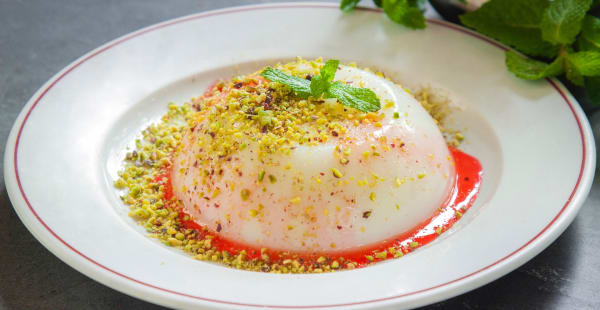 Mehalabieh Crème de lait à la fleur d'Orangée - Les Cèdres du Liban, Paris