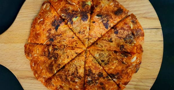 Kimchijeon: galette au kimchi - Les Quatre Saisons, Paris