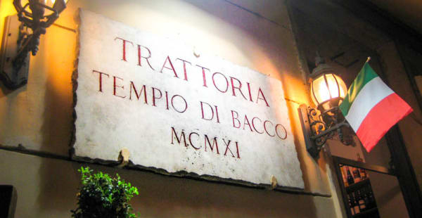 esterno - Il Tempio di Bacco, Roma