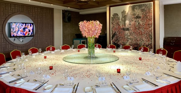 salon privé  - Huatian Chinagora restaurant, Alfortville