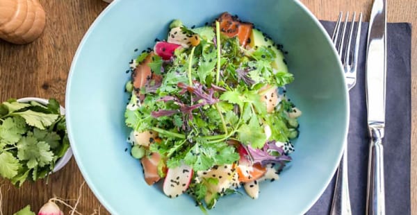 salmon bowl - Sunny, Paris