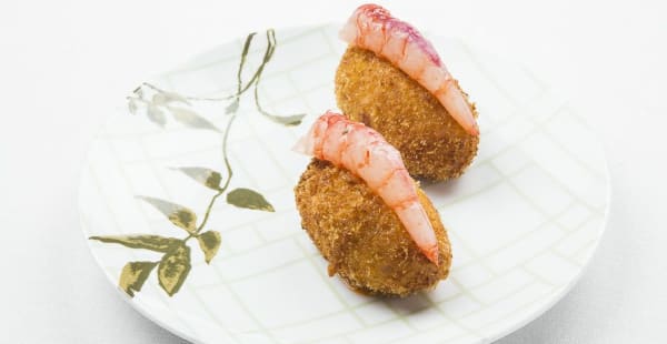 Croquetas de gambas de la Barceloneta - SOLC - Majestic Hotel & Spa, Barcelona