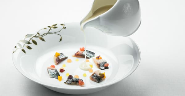 Sugerencia de plato (entrante) - SOLC - Majestic Hotel & Spa, Barcelona