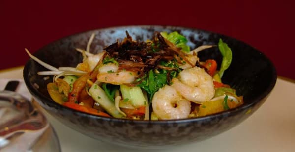 WOK aux crevettes - le Raspail Restaurant, Paris