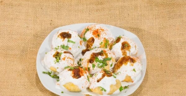 Dahi Puri - Haldi Indian Restaurant, Barcelona