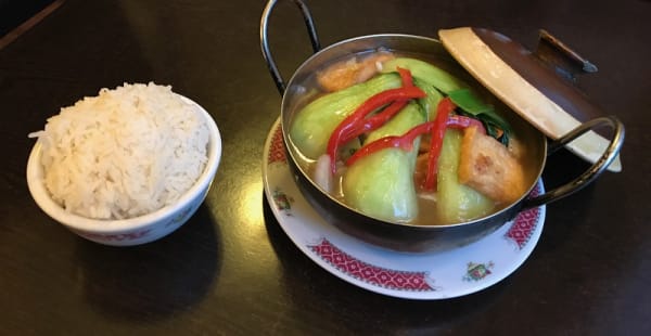 le plat idéal pour les végétariens - Le Shanghai, Paris