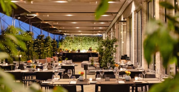 Terrazza Palestro - Ristorante di sera in terrazza - Terrazza Palestro, Milano