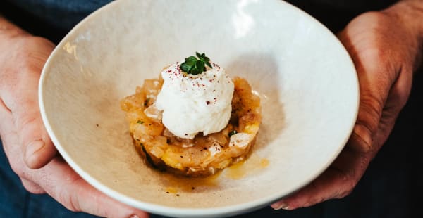 Panzanella di Spigola - Calipé - Vineria di Pesce, Roma