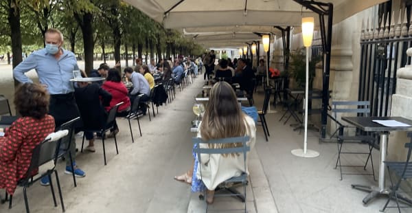 Terrasse dans le jardin du Palais-Royal Paris - Villalys, Paris