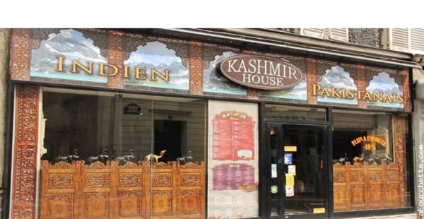 Façade du restaurant - Kashmir House, Paris