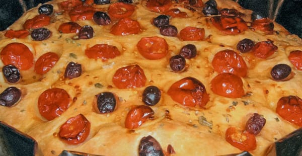 focaccia barese - Ristorante Da Giulia, Milano