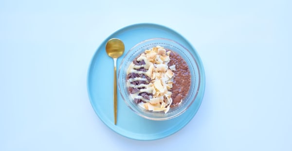 Cacao chía pudding - BeBo Brunch & Juicery, Barcelona