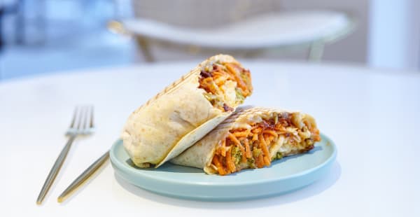 Wrap de Falafel Vegano - BeBo Brunch & Juicery, Barcelona