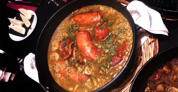 Arroz caldoso de bogavante - Bo de Boqueria, Barcelona