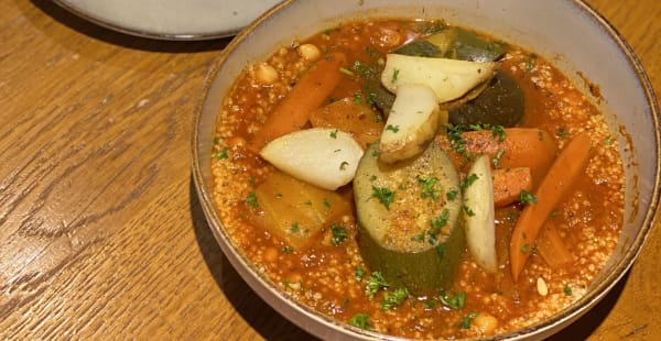 Le couscous végétarien - Le Grenier de Notre Dame, Paris