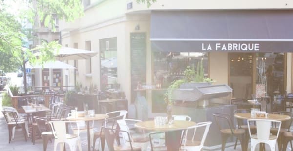 Terrasse - Bistrot La Fabrique, Genève