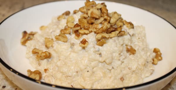 Risotto au gorgonzola et noix - Le Cru de Paris, Paris